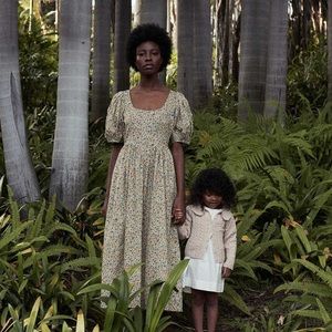 NWOT XS Doen Abrielle Dress - Sunshine Poppy Bell floral